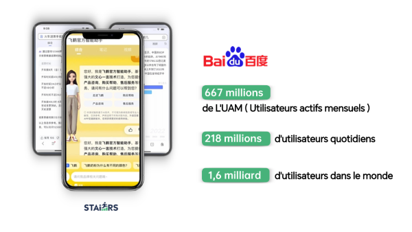 les utilisateurs de Baidu