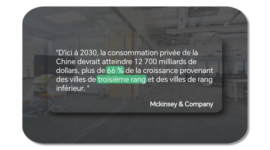 les "marchés de niveaux inférieurs" de la Chine se transforment en "nouveaux marchés" pour les plateformes de médias sociaux chinoises. 