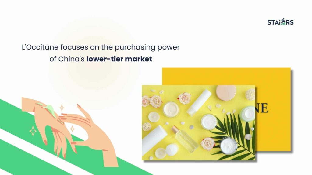 L'Occitane focuses on the purchasing power of China's lower-tier market