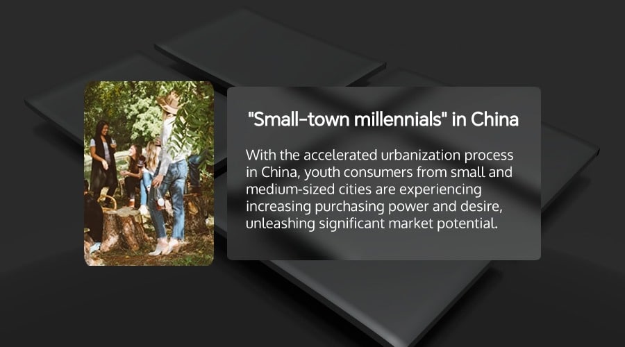 "Small-town millennials" on Xiaohongshu become a major consumer group.