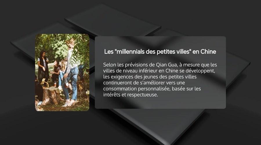 Les "millennials des petites villes" en Chine