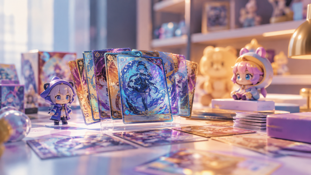 Produits dérivés et cartes à collectionner en Chine