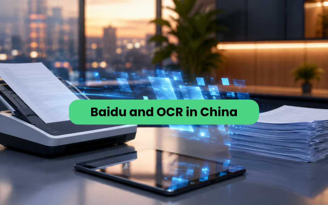 Baidu OCR China and artificial intelligence