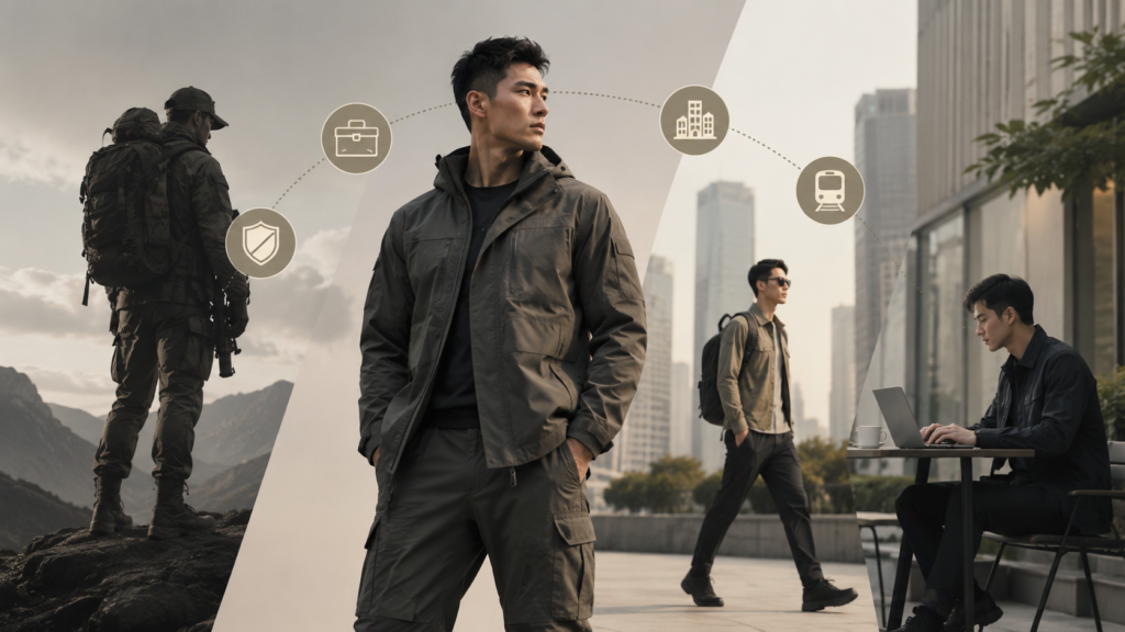 Ropa táctica y evolución de una marca de ropa china