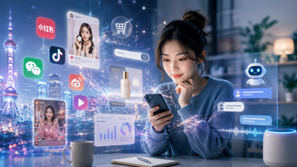 Marques de consommation Chine et évolution de la communication avec l’IA
