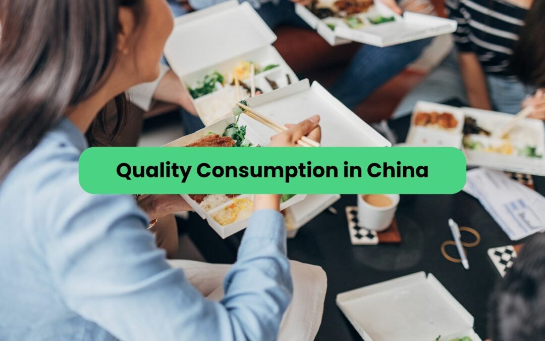 Food consumption in China is shifting toward higher-quality products